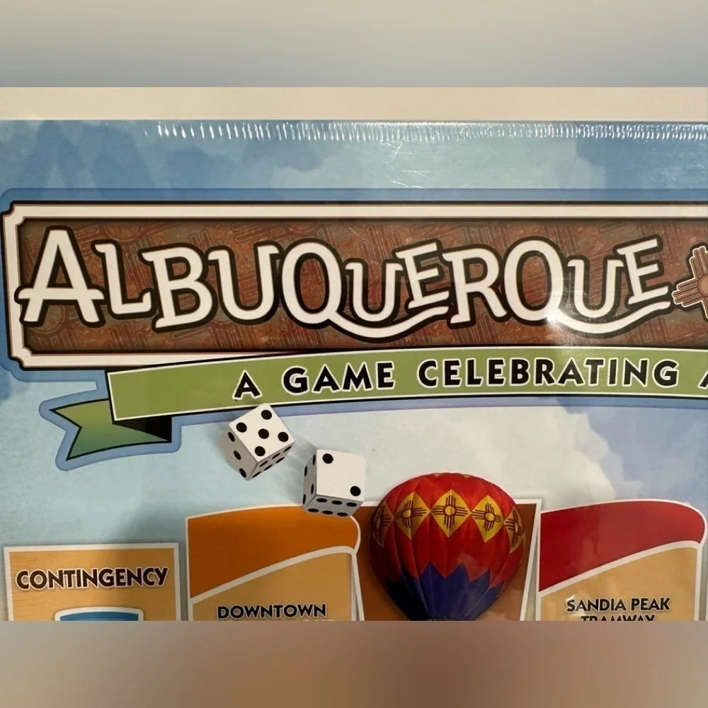 Late For The Sky Albuquerque Opoly Board Game SEALED NEW IN BOX Monopoly